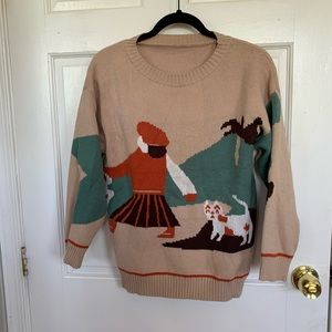 Unique knit Sweater